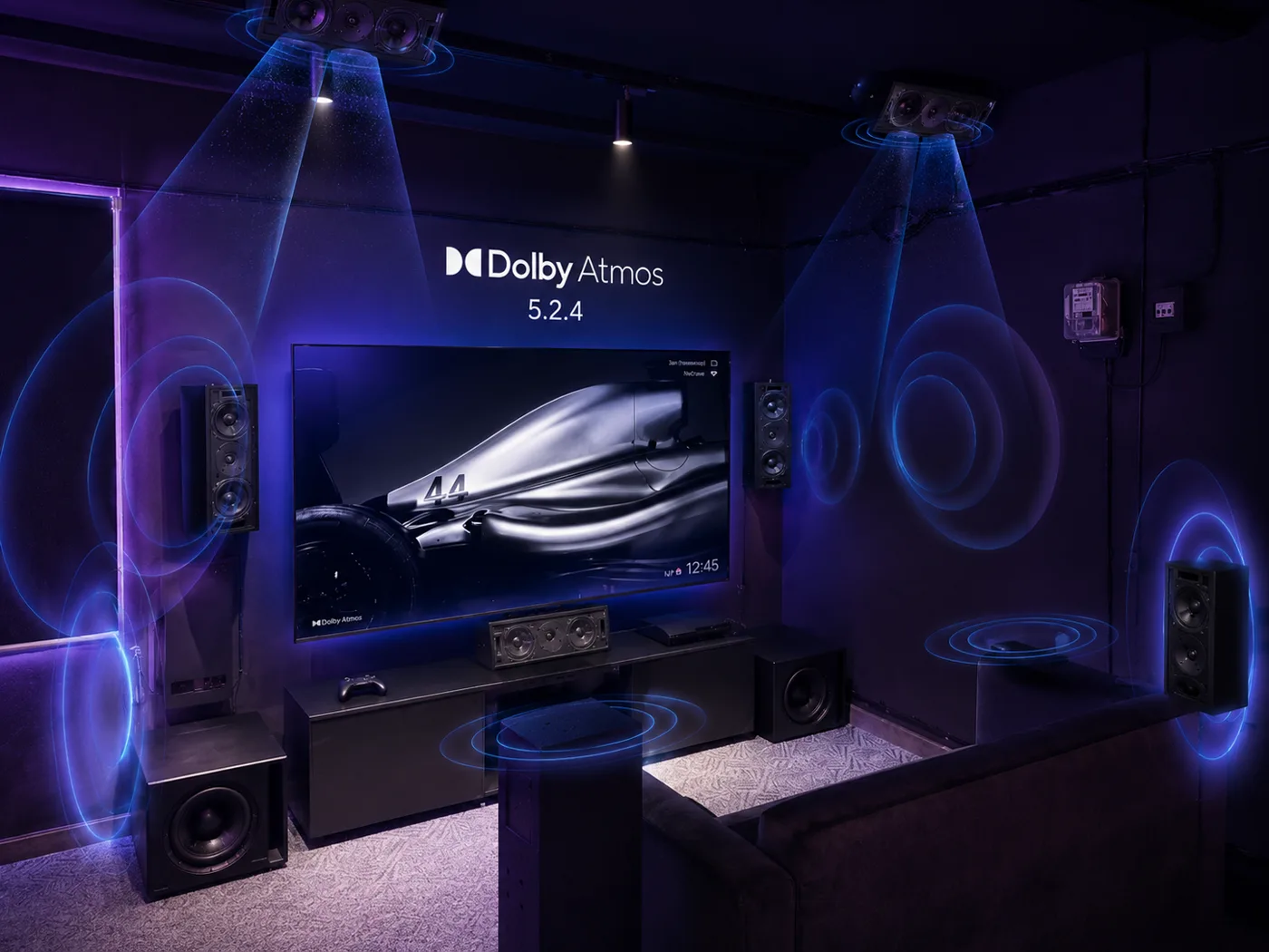 Звук 5.2.4 Dolby Atmos